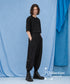 Side Button Tapered Pants