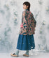 Floral Pattern Corduroy Jacket