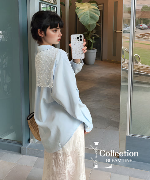 Drape Lace Shirt