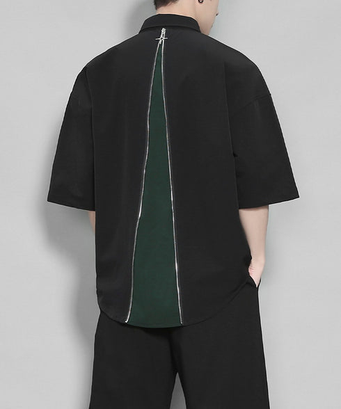 Back Zip Shirt