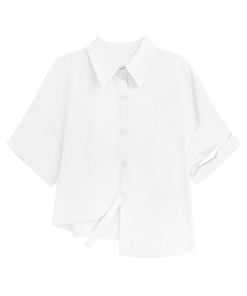 One Side Short Blouse