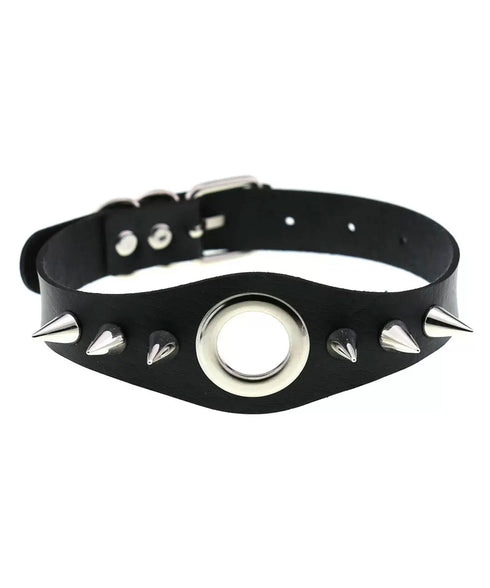 Spiked Rivet Choker