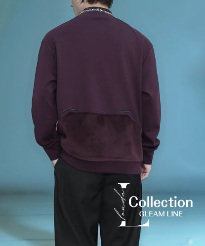 Geometric Contrast Color Top