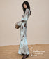 Open Back Pleat Dress