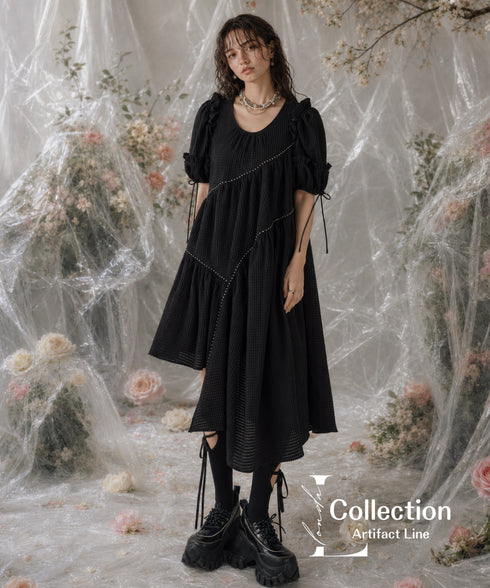 pearl-trace-puff-dress