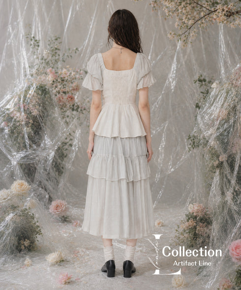 Frill Veil Dress