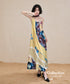 Scarf Drape Dress
