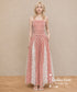 Gingham Sheer Dress