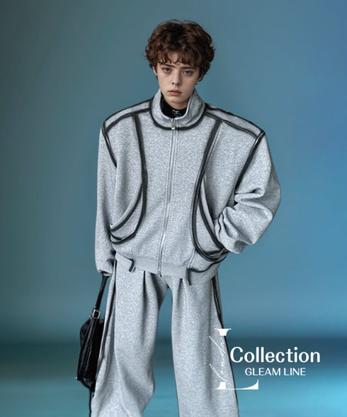 Stroke Design Zip Top & Pants Co-ord