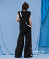 Bicolor Slit Sleeveless Top