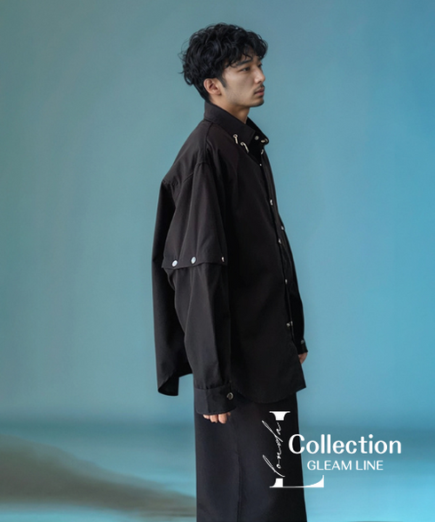 Noir Asymmetric Ring Shirt