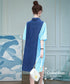 Denim Stripe Switch Dress
