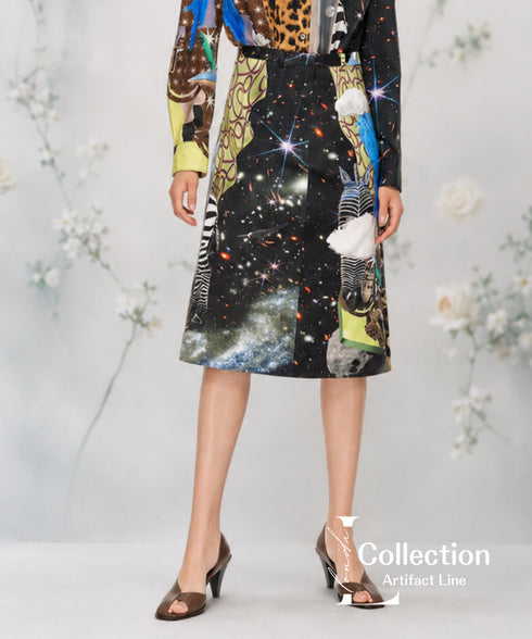 Galaxy Jungle Print Series