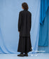Diagonal Button Loose Long Shirt