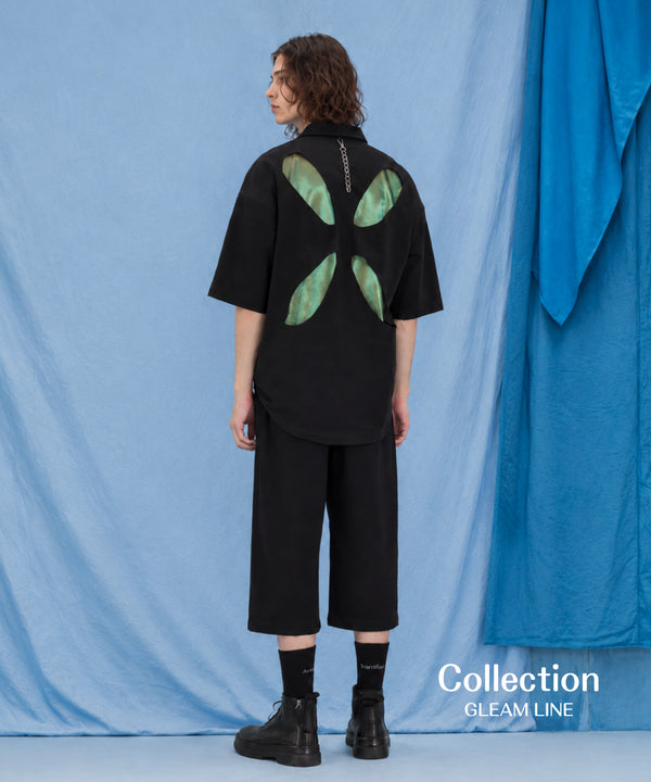 Oval Hollow Design Shirt
