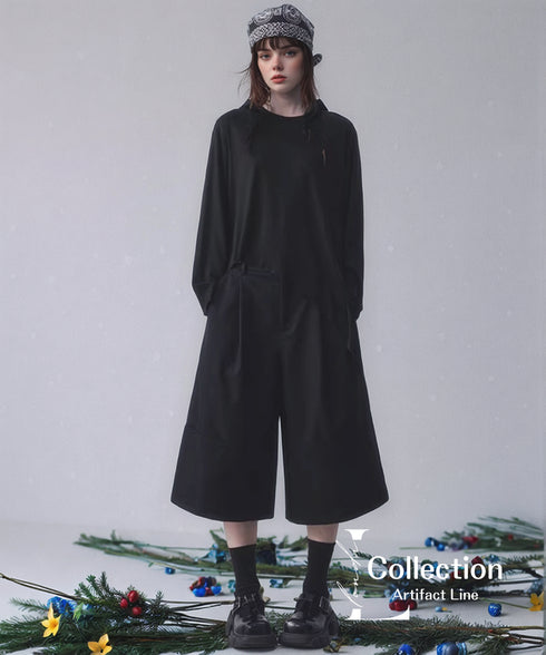 Crinkle Cami & Wide Pants Set