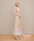 Paint Flow Layer Dress