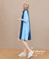 Denim Stripe Switch Dress