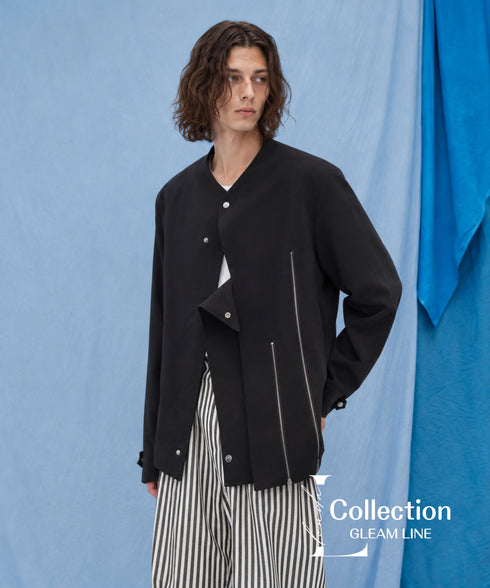Asymmetric Zip Jacket