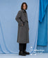 Layered Zip Long Coat