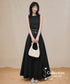 Eyelet Belt Dress