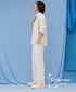 Zipper Sleeve Relaxed Set