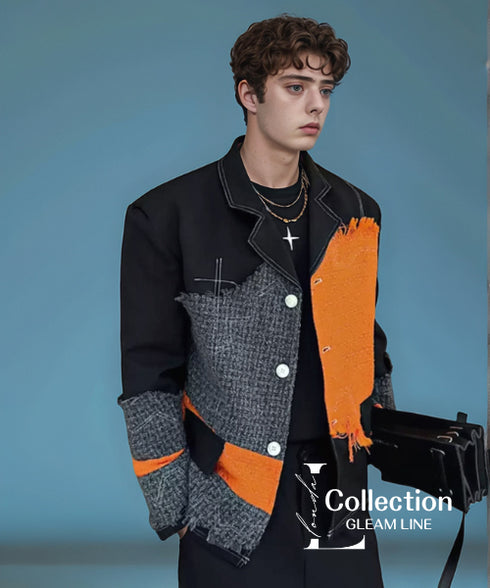 Contrast Color Jacket