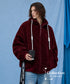 Volume Boa Zip Hoodie Coat