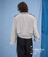 Offset Fold Short Jacket