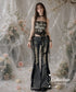 Lace Up Flare Denim