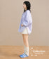 Frill Check Blouse
