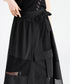 Cutout See-through Skirt