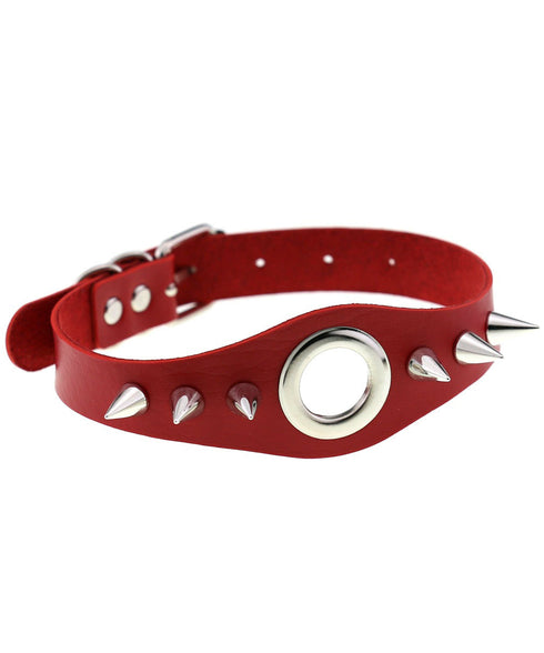 Spiked Rivet Choker
