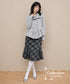 Ribbon Tie Peplum Hoodie