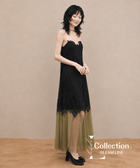 Sheer Lace Layer Dress