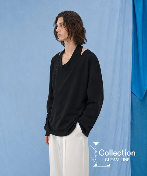 Overlapping Long Sleeve T-shirts
