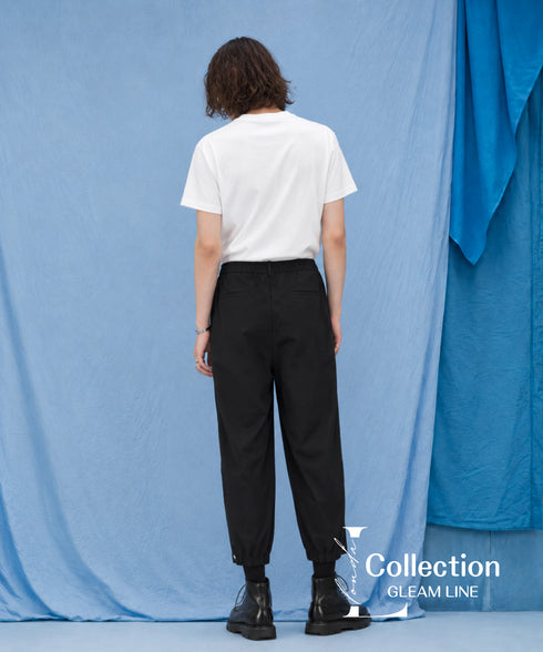 Side Button Tapered Pants