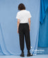 Side Button Tapered Pants