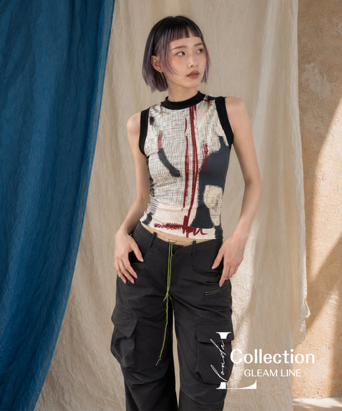 Graphic Form Fit Sleeveless