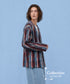 Multicolor Wavy Knit Cardigan