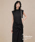 Half High Collar Dress
