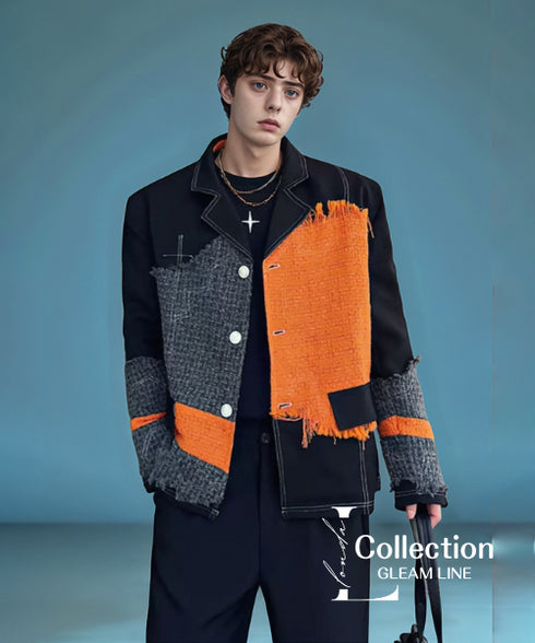 Contrast Color Jacket