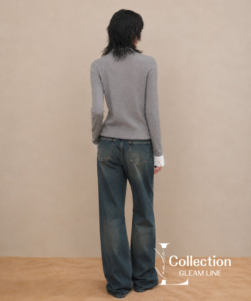 Multi Layered Collar Knit Top