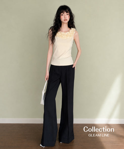 Chest Ruffle Top