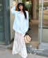 Drape Lace Shirt