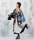 Graphic Pattern Kimono Jacket