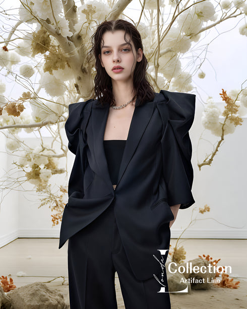 Sculpted Shoulder Jacket