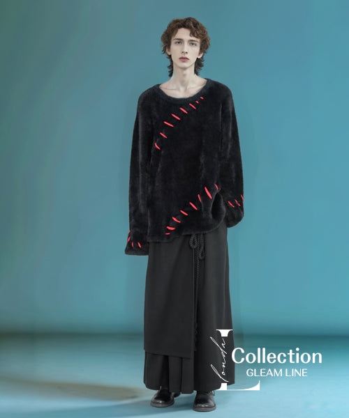 Big Stitch Shaggy Sweater