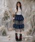 Layered Check Tulle Skirt