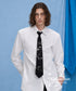 Pearl Pin Lazy Tie